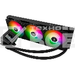 Водяное охлаждение для процессора Thermalright Frozen Warframe SE 360 ARGB Black (360mm, LED temp., Black, ARGB/ Fans: 3x120mm, 70.84CFM, 29.8dBA, 2000RPM/ Pump height 59mm, Rad thickness 27mm/ S: 1851, 1700, 1200, 115X, AM5, AM4), фото12
