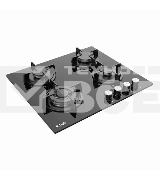 Газовая варочная панель ARDO GH63G1WFCB2 черный