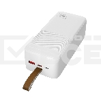 Портативный аккумулятор MORE CHOICE (4620202552846) PB59-40 40000mAh 1USB+1Type-C+1micro USB 3.0A 22.5W PD20WP, белый, фото2