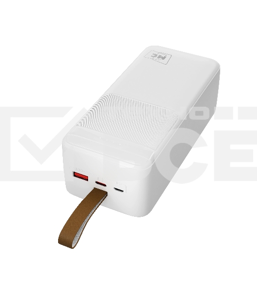 Портативный аккумулятор MORE CHOICE (4620202552846) PB59-40 40000mAh 1USB+1Type-C+1micro USB 3.0A 22.5W PD20WP, белый
