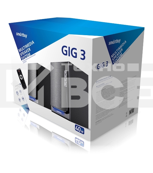 Акустическая система Smartbuy (SBA-5050) GIG 3 черный