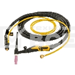 Горелка сварочная Denzel TIG WP17V, прямое подключение к баллону, 4 метра, фото 1