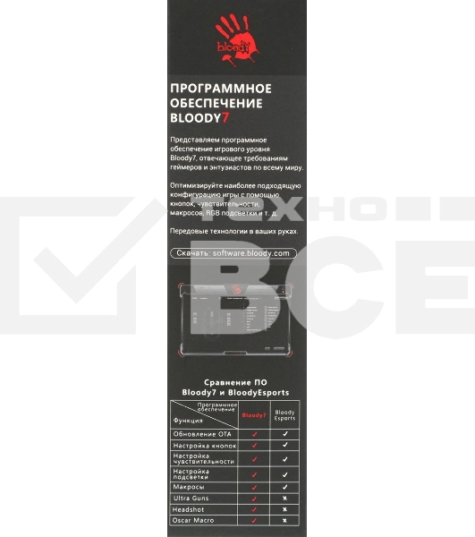 Мышь A4Tech Bloody P81s черный оптическая (8000dpi) USB (8but)