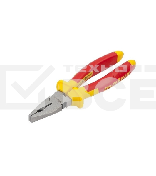 Плоскогубцы комбинированные Matrix Insulated 200 мм, двухкомпонентные рукоятки