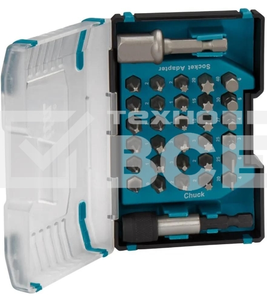 Набор бит Makita D-65084 (32пред.) для шуруповертов