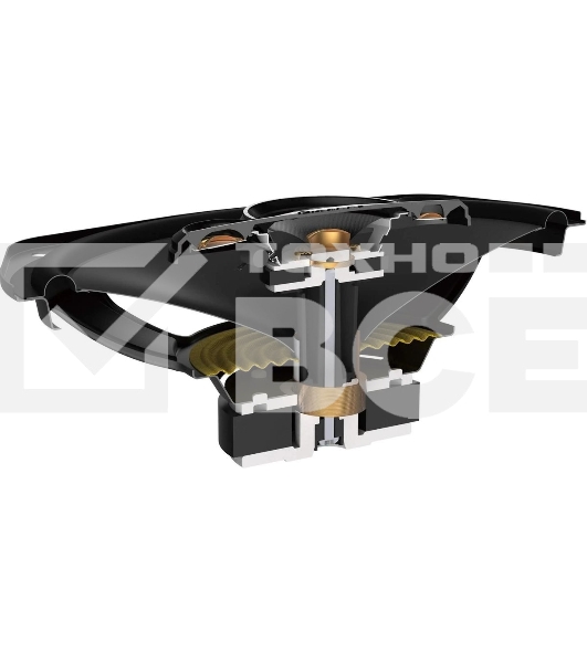 Колонки автомобильные Pioneer TS-A6968S 450Вт 92дБ 4Ом 15x23см (6x9дюйм) (ком.:2кол.) коаксиальные четырехполосные