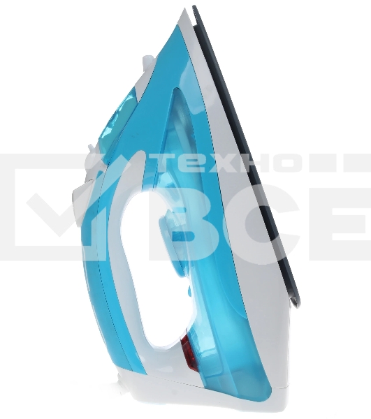Утюг BBK ISE-2400 бирюзовый/белый, 2400 Вт, 35 г/мин, 140 г/мин, 280 мл