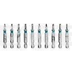 Бита Gross 114609 Torx 15х50 мм, сталь S2, шестигр., 10 шт., фото 1