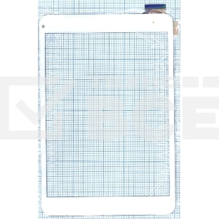 Сенсорное стекло (тачскрин) ZHC-0395A, белое