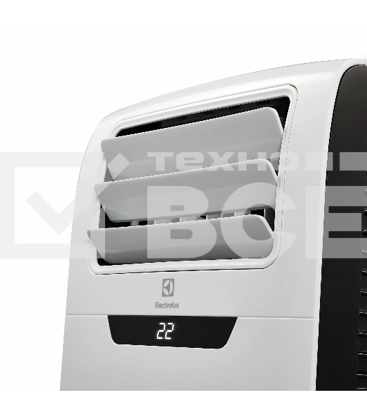 Кондиционер мобильный Electrolux Manhattan EACM-07 FM/N3 7000 BTU, 18 м², 45 дБ, охлаждение, осушение, белый