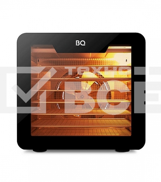 Сушилка для овощей и фруктов BQ FD9000 Black-Steel, Мощность 650 Вт