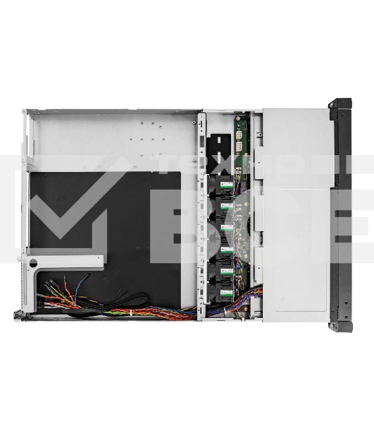 Компьютерный корпус In-Win IW-RS104-07 Single 650w Acbel/FAN 4056mm*6/SLIMSAS*4 BP)/2.5