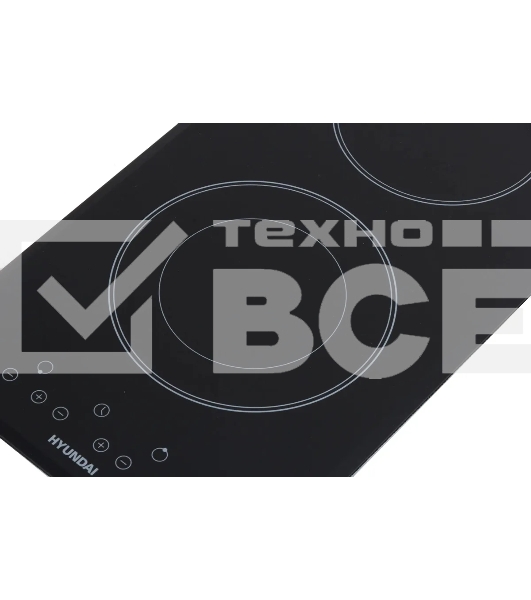 Варочная поверхность Hyundai HHE 3285 BG черный