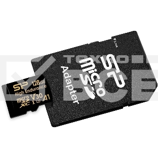 Флеш карта Silicon Power Elite microSDXC 128Gb SP128GBSTXDV3V1HSP + adapter