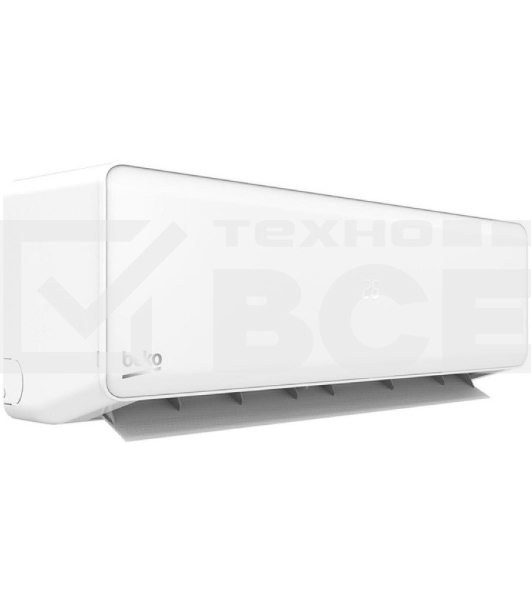 Кондиционер сплит-система Beko SPLIT BRFPA 090 / BRFPA 091 9000 BTU, 26 м², 36/42 дБ, охлаждение, обогрев, осушение, белый