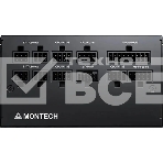 Блок питания Montech ATX 850W CENTURY GOLD G5, 850 Вт, 80 PLUS GOLD, 120 мм, модульный, чёрный, фото3
