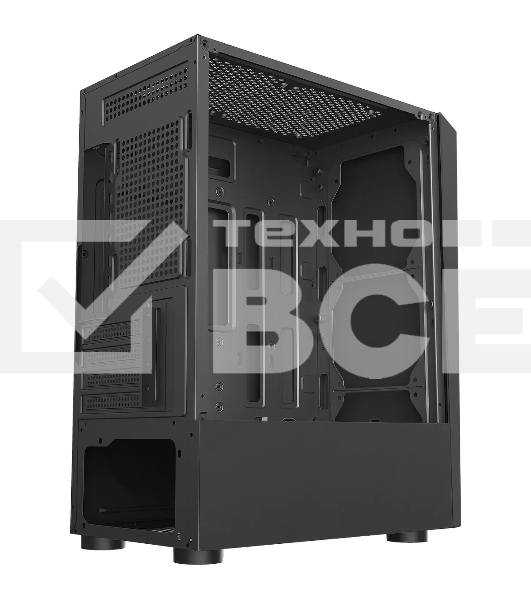 Компьютерный корпус Bloody BD-CC102F черный без БП mATX 2x120mm 2xUSB2.0 1xUSB3.0 audio bott PSU