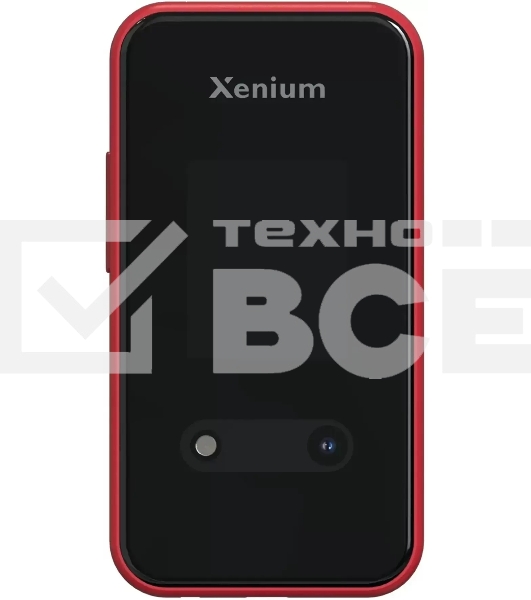 Мобильный телефон Xenium X680 красный раскладной