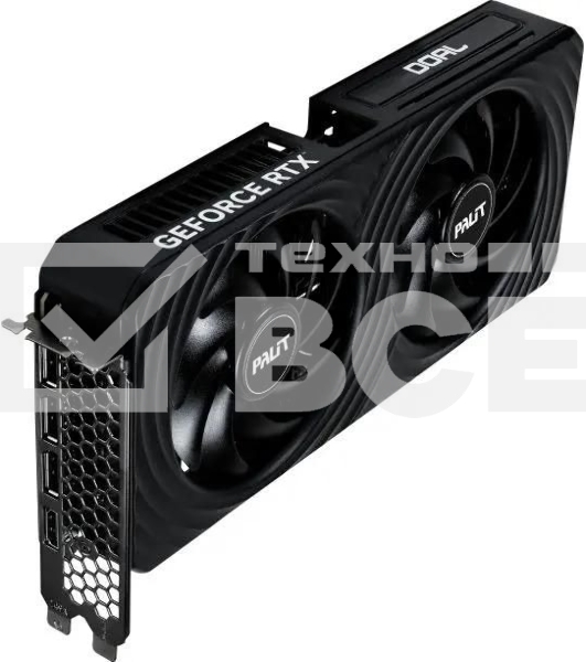 Видеокарта Palit RTX5060 DUAL NV RTX5060 8Gb 128bit GDDR7 2280/28000/HDMIx1/DPx3/HDCP Ret NE75060019P1-GB2063D PCI-E 5.0