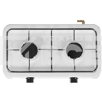 Плитка газовая Delta D-2206 двухконфорочная; белый, фото5