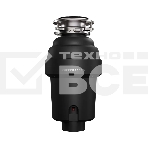 Измельчитель пищевых отходов Kuppersberg WS 550 B, High-Tech, мощность 550 Вт, 3400-3800 об/мин, защита от перегрева, авто выключение, DC мотор, шумоизоляция, уровень шума 70 дБ, черный, фото 1