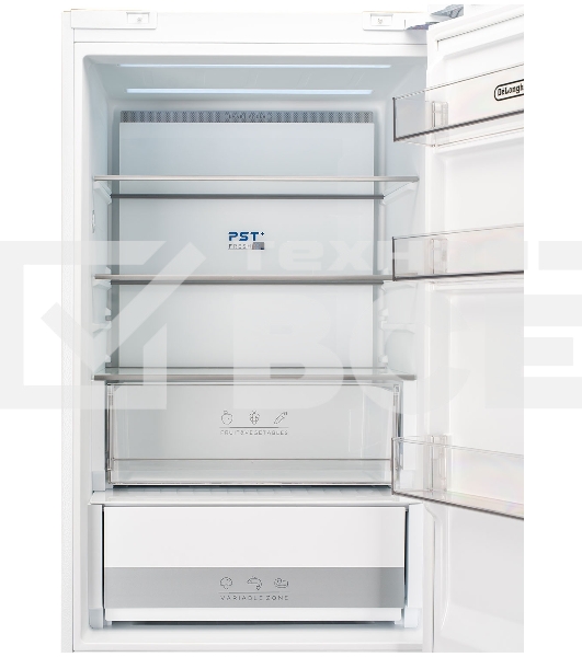 Холодильник DeLonghi DMFS 19PINF BB MATTEO белый трехкамерный 279/166л морозилка снизу, No Frost