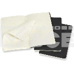 Блокнот Moleskine CAHIER JOURNAL QP314 Pocket 90x140мм обложка картон 64стр. пунктир черный (3шт), фото10