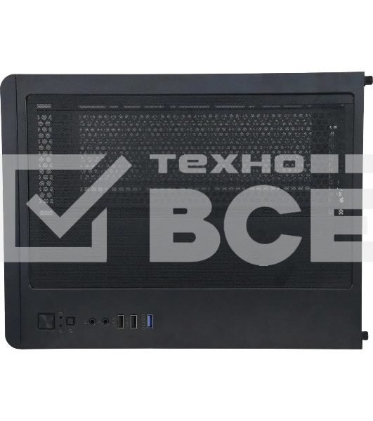 Компьютерный корпус Accord ACC-R7MB черный без БП mATX 2xUSB3.0 1xUSB3.1 audio