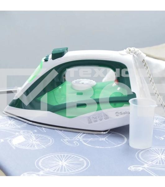 Утюг Sakura SA-3052SGR 2400 Вт стальная подошва