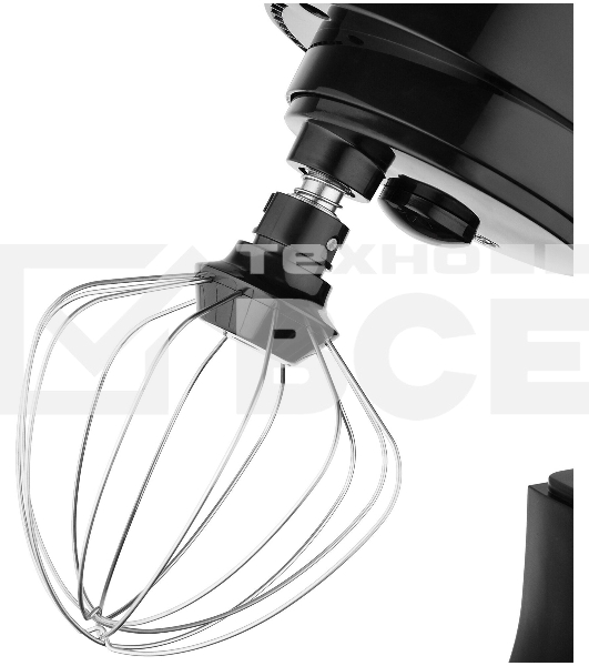 Миксер планетарный Hyundai HYM-S5461 1200 Вт, черный