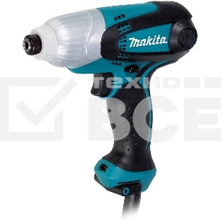Дрель-шуруповерт сетевой Makita TD0101F, Сетевой, 230Вт, Ударный