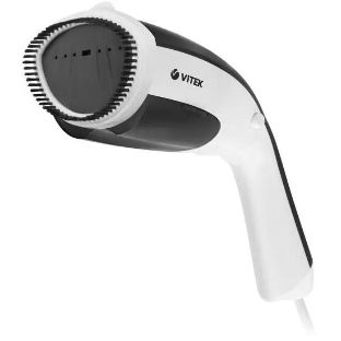 Отпариватель Vitek 2439-VT-03 белый/черный, 1200 Вт, 20 г/мин, 100 мл