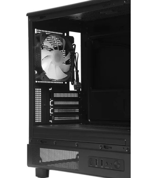Корпус ACCORD ACC-ZM3B Black, Mini-Tower, чёрный, 1 x 120 мм