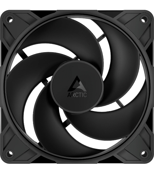 Вентилятор корпусной Arctic P12 Pro Reverse, 120 мм, 500-3000 об/мин, 4-pin PWM, без подсветки