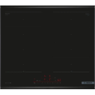 Индукционная варочная поверхность Bosch PXX695HC1E, 4 конфорки, с зоной расширения, стеклокерамика, 7400 Вт