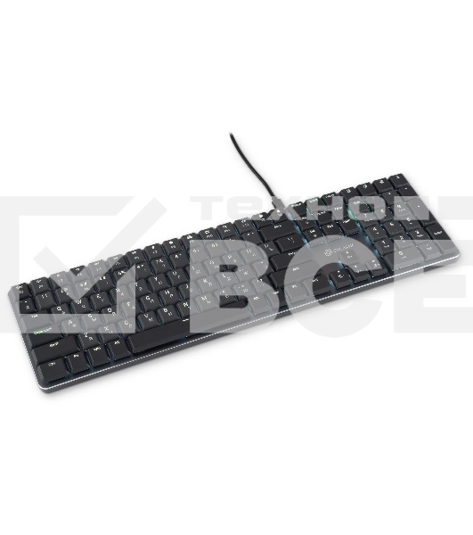 Клавиатура Oklick K953X (1901086) проводная, USB, черный/серый
