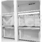 Холодильник LEX LCD450GbGID синий четырехкамерный 288/129л морозилка снизу, фото7