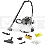 Пылесос моющий Karcher SE 5 *EU [1.081-230.0] белый/черный, 1000 Вт, уборка сухая/влажная, пылесборник контейнер/мешок, 4 л, фото2