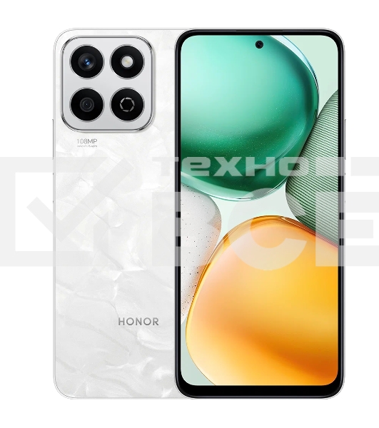 Смартфон Honor X7c, 6/128Gb, белый