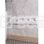 Рамка 5-местная IEK BRITE РУ-5-Бр DECOR 3D-форма белый, фото2