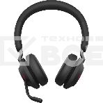 Гарнитура беспроводная Jabra Evolve2 65, Link380a MS Stereo Stand черный, фото2