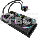 Система водяного охлаждения Formula Oasis L240 ARGB черный 120мм алюминий+медь 2000rpm 27.2db 4-pin 310W, фото 1