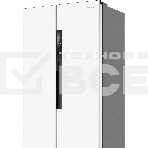 Холодильник Weissgauff WSBS 450 WNF Built-in белый двухкамерный 270/180л морозилка слева, No Frost, Side by Side, фото2