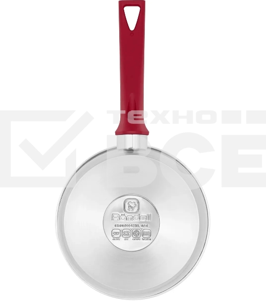 Набор 6 предметов (кастрюли 18, 20, ковш 14) Rondell (ST) RDS-817 Strike