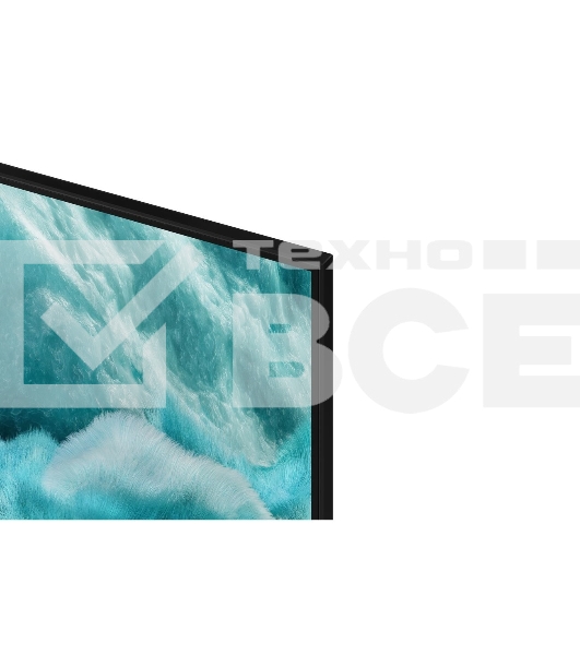 Телевизор Samsung 55' QE55Q7FAAUXRU черный QLED 4K UHD 100Hz Smart TV