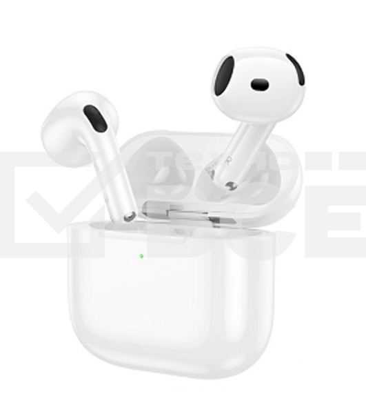 Гарнитура вкладыши Hoco EW85 белый беспроводные bluetooth в ушной раковине (50328)