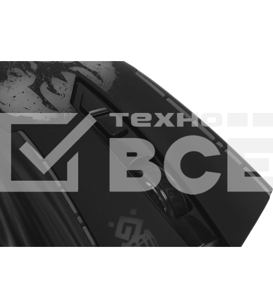 Мышь беспроводная Defender Kronos GM-695 черный, 1600 dpi, радиоканал, USB, кнопки - 7