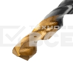 Сверло по металлу Denzel 10 мм, HSS-Tin, Golden Tip, 8 шт., фото3