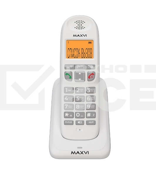 Радиотелефон Maxvi AM-01 white (DECT)