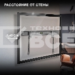 Кронштейн для телевизора Hyundai SL-X2 черный 37'-75' макс.50кг настенный фиксированный, фото10